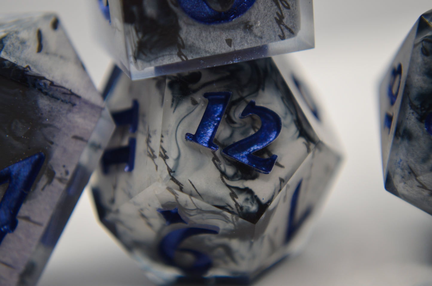 “Transcribe” 9 Piece Dice Set