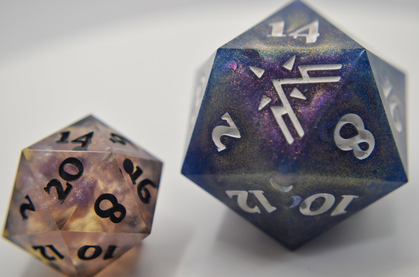 Purple Moon Giant D20