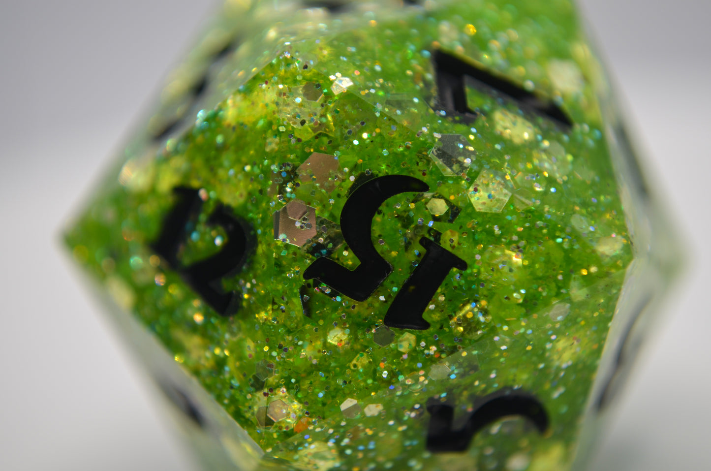Green Opal Giant D20