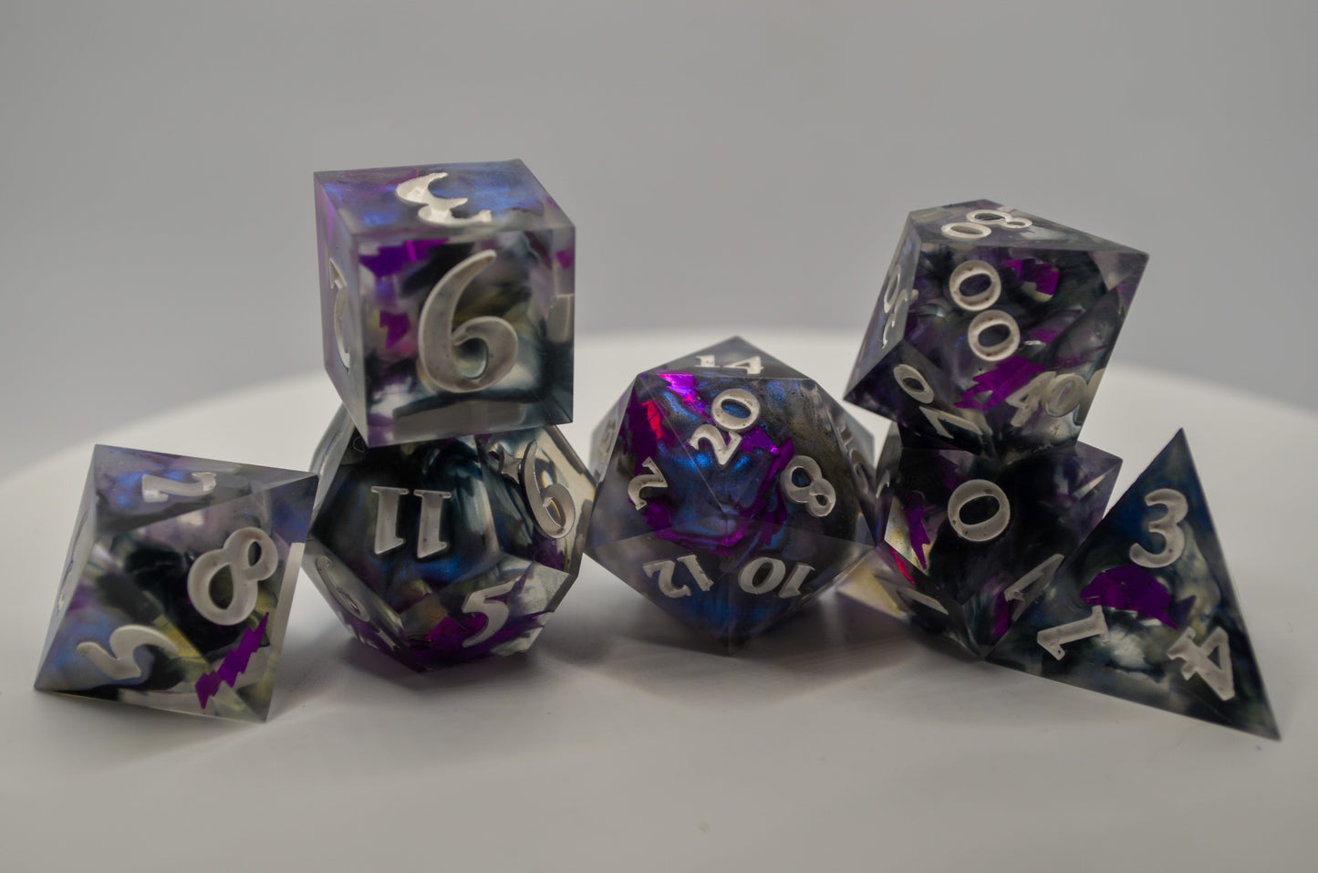 Witch Bolt 7 Piece Dice Set