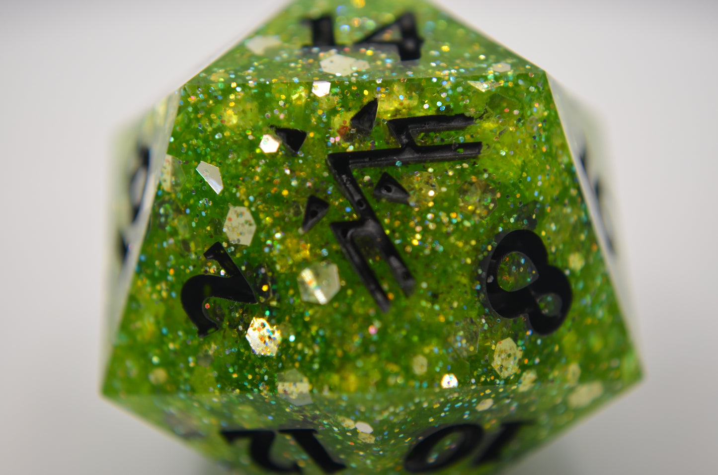Green Opal Giant D20