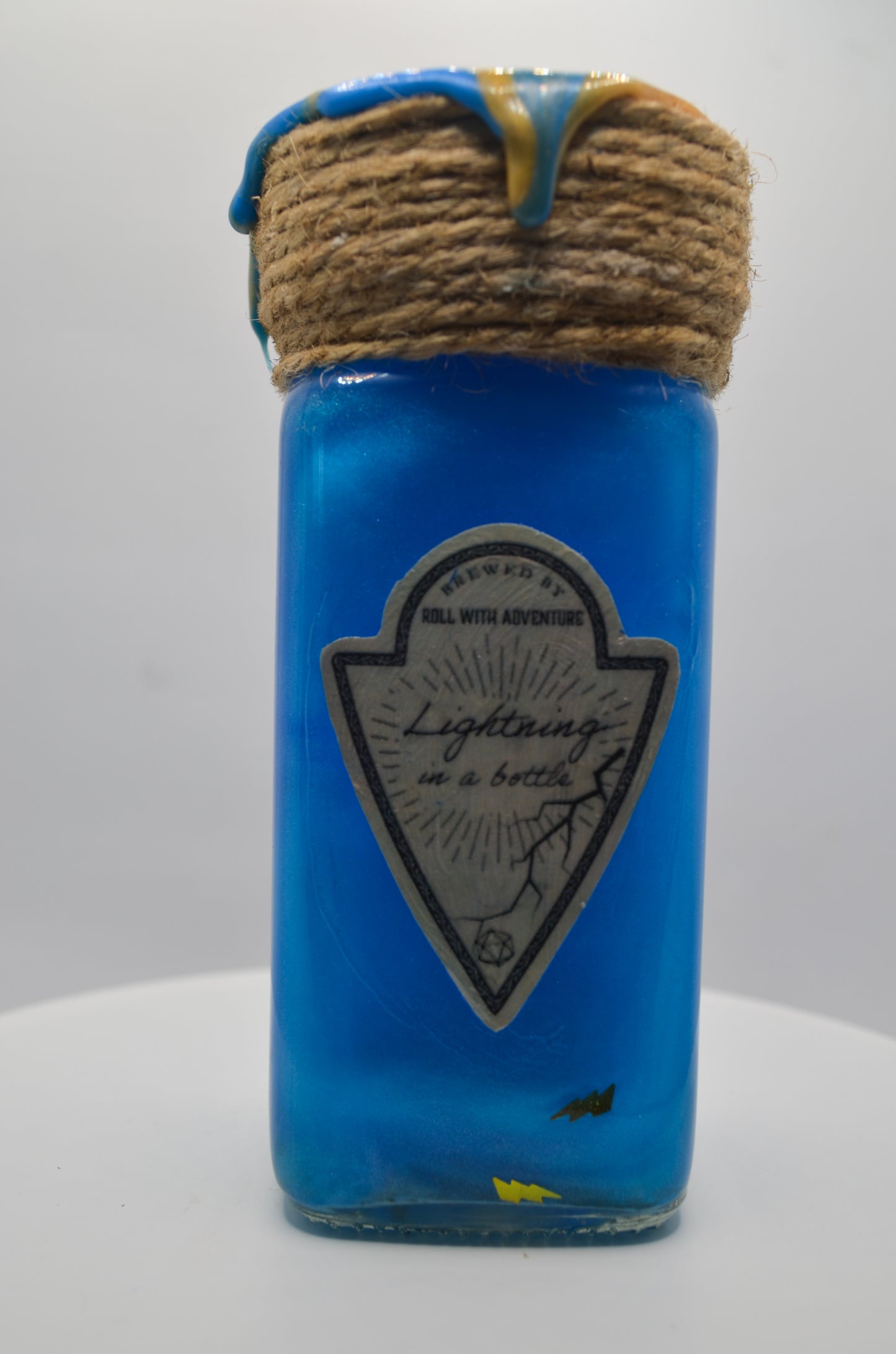 Lightning in a Bottle Rolling D20 Potion