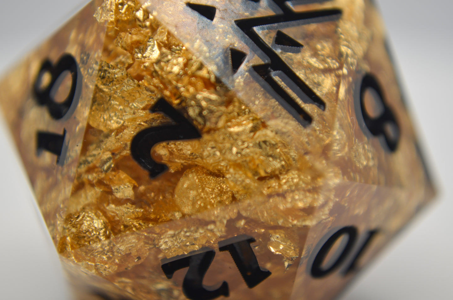Gold Flake Giant D20