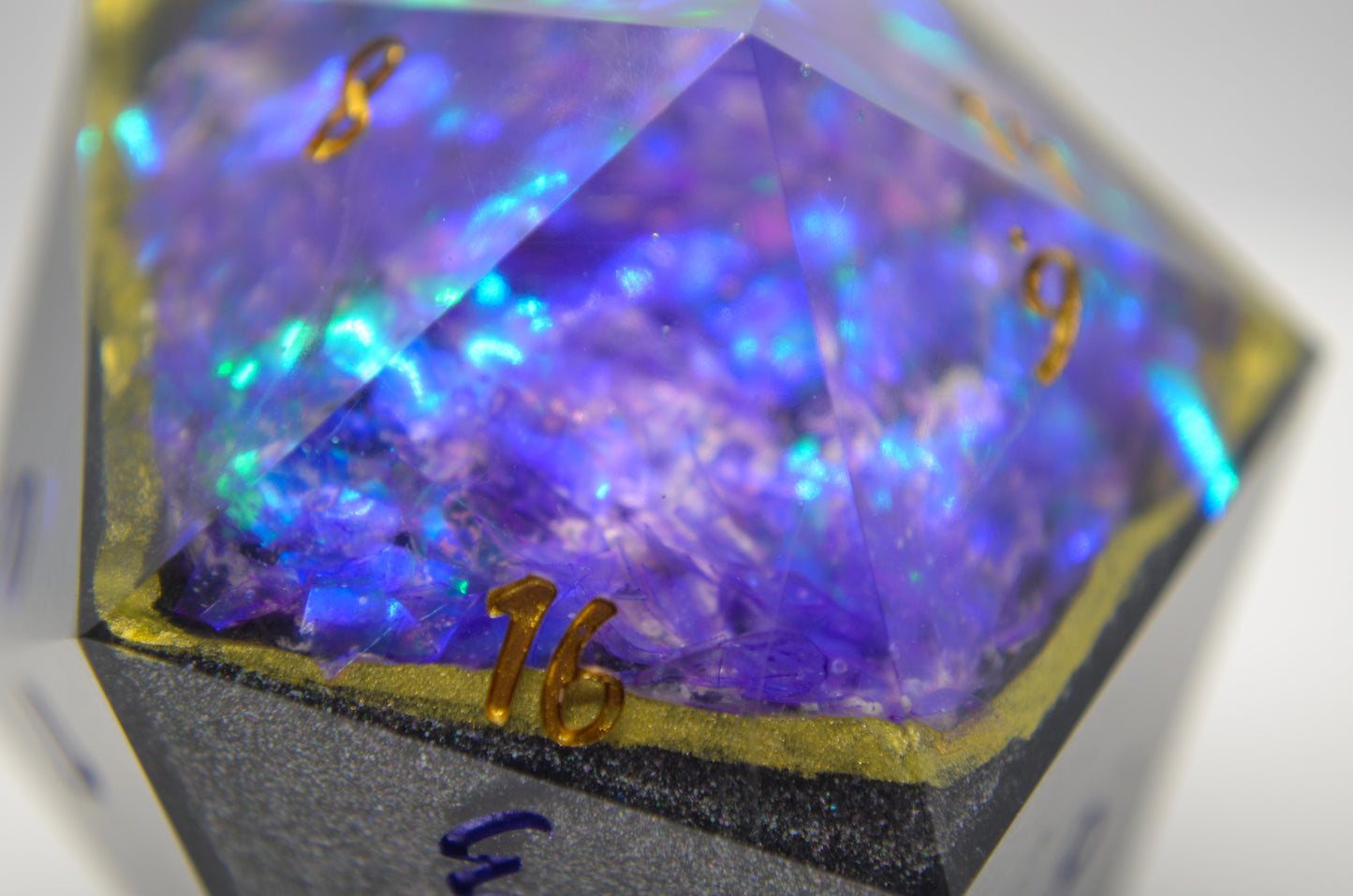 Purple Geode 40 mm Huge D20
