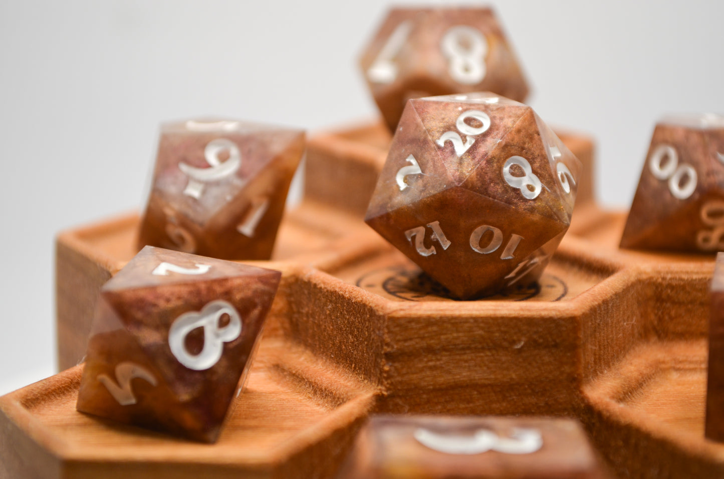 Jupiter 7 Piece Dice Set