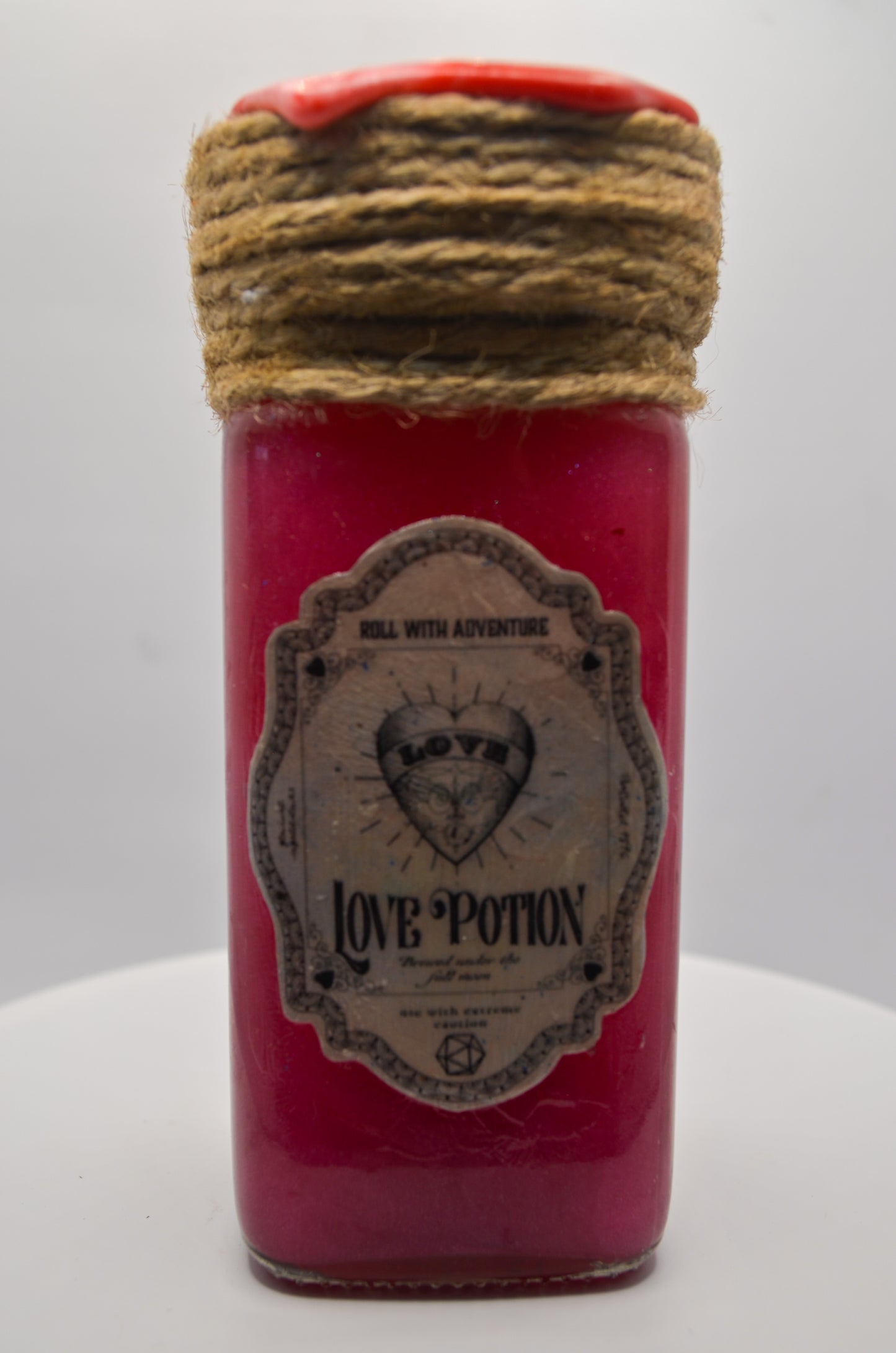 Love Potion Rolling D20 Potion