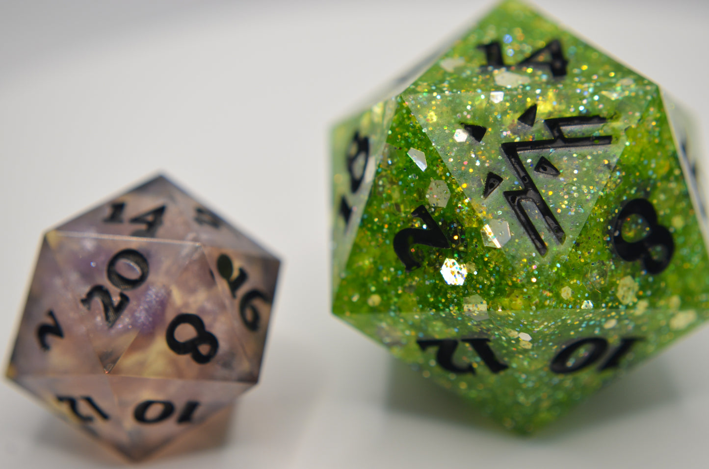 Green Opal Giant D20