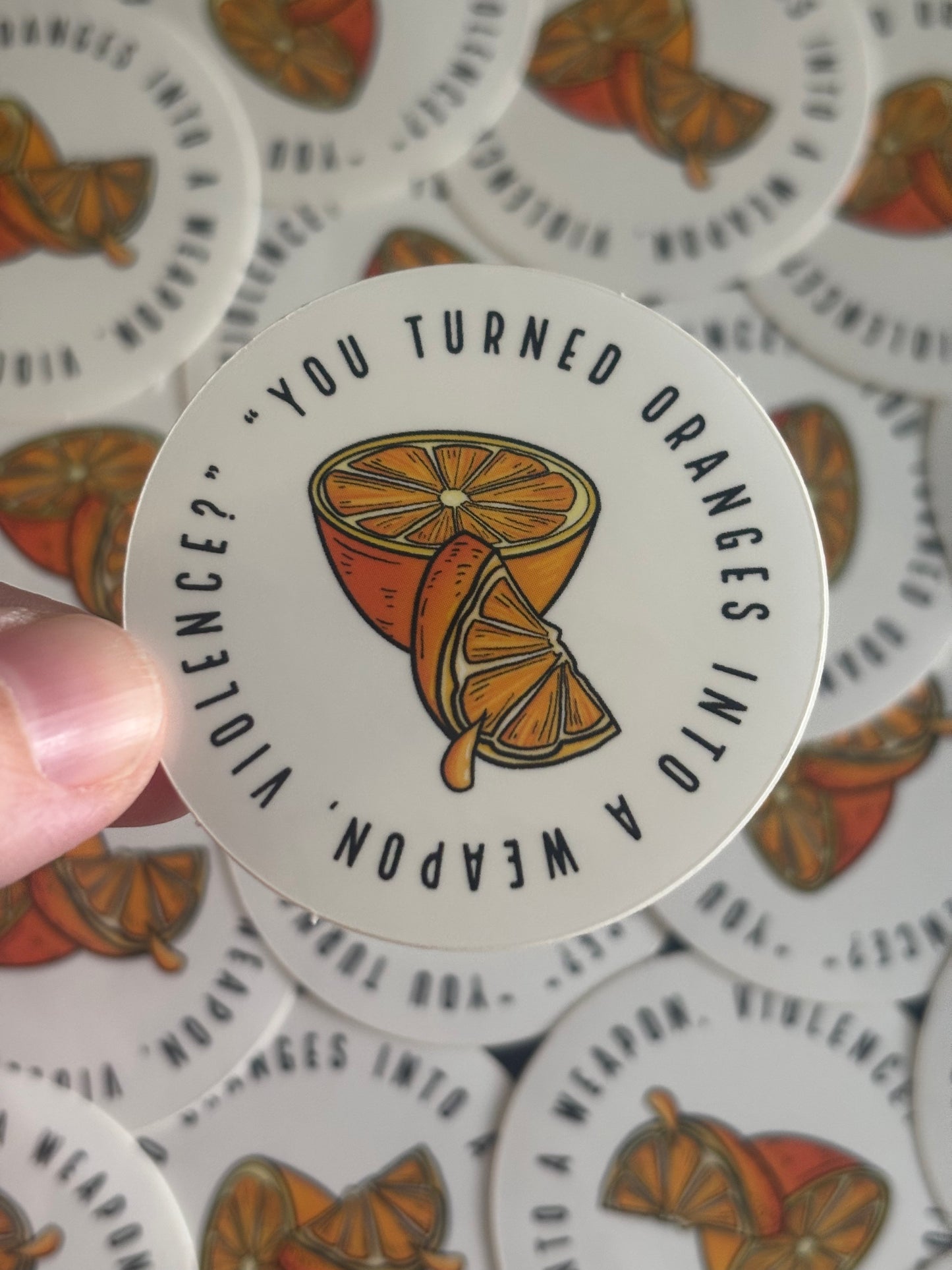 Violence Sticker