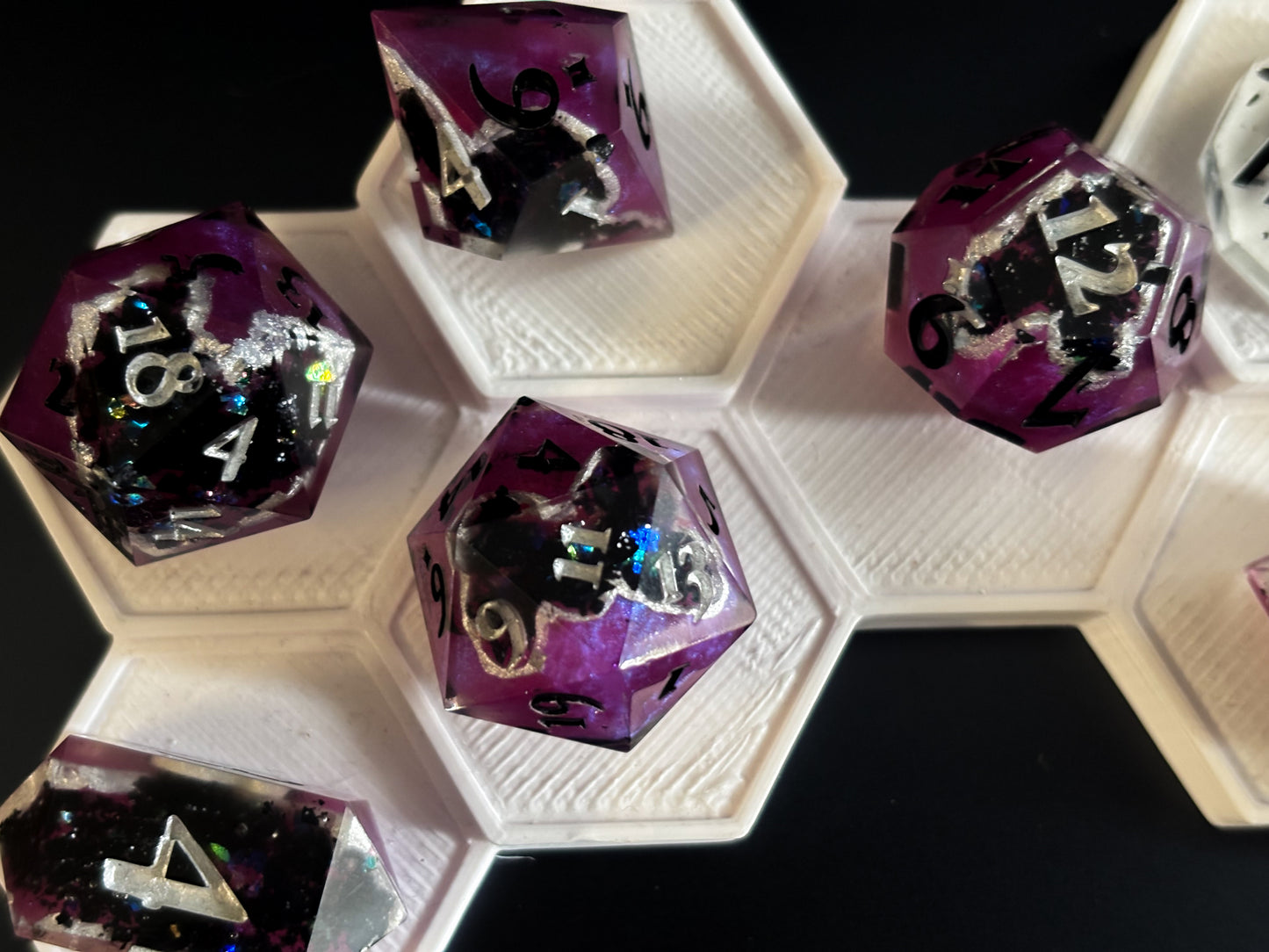“Underdark" 9 Piece Dice Set
