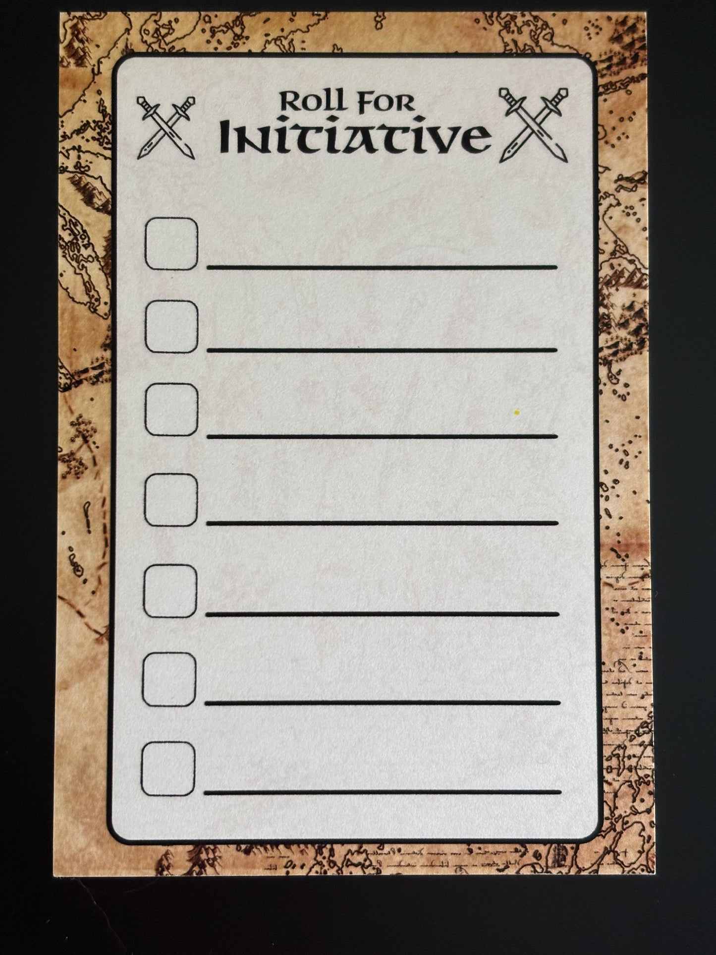 Initiative Tracker Sticky Note Pad