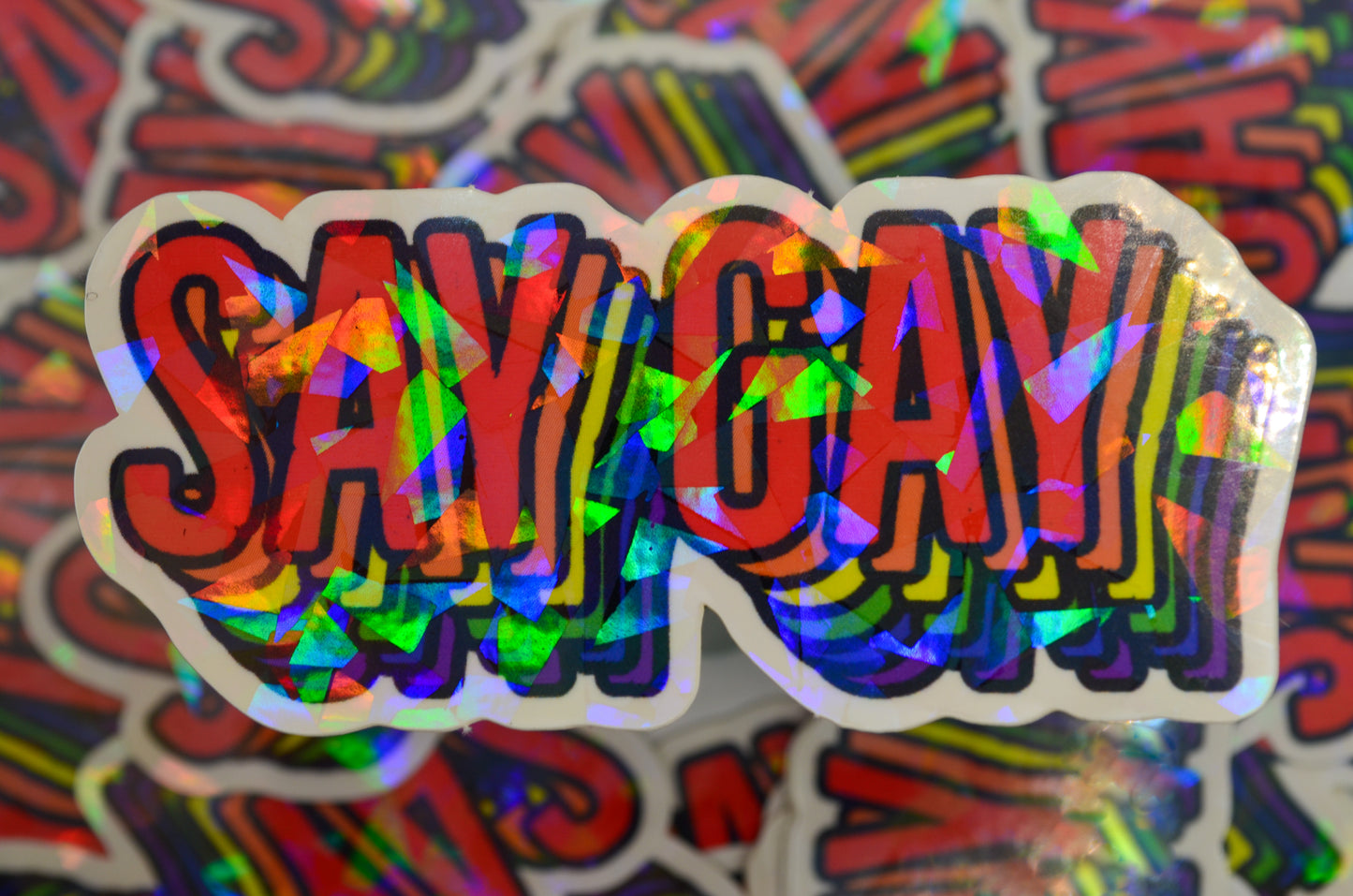 Say Gay Sticker