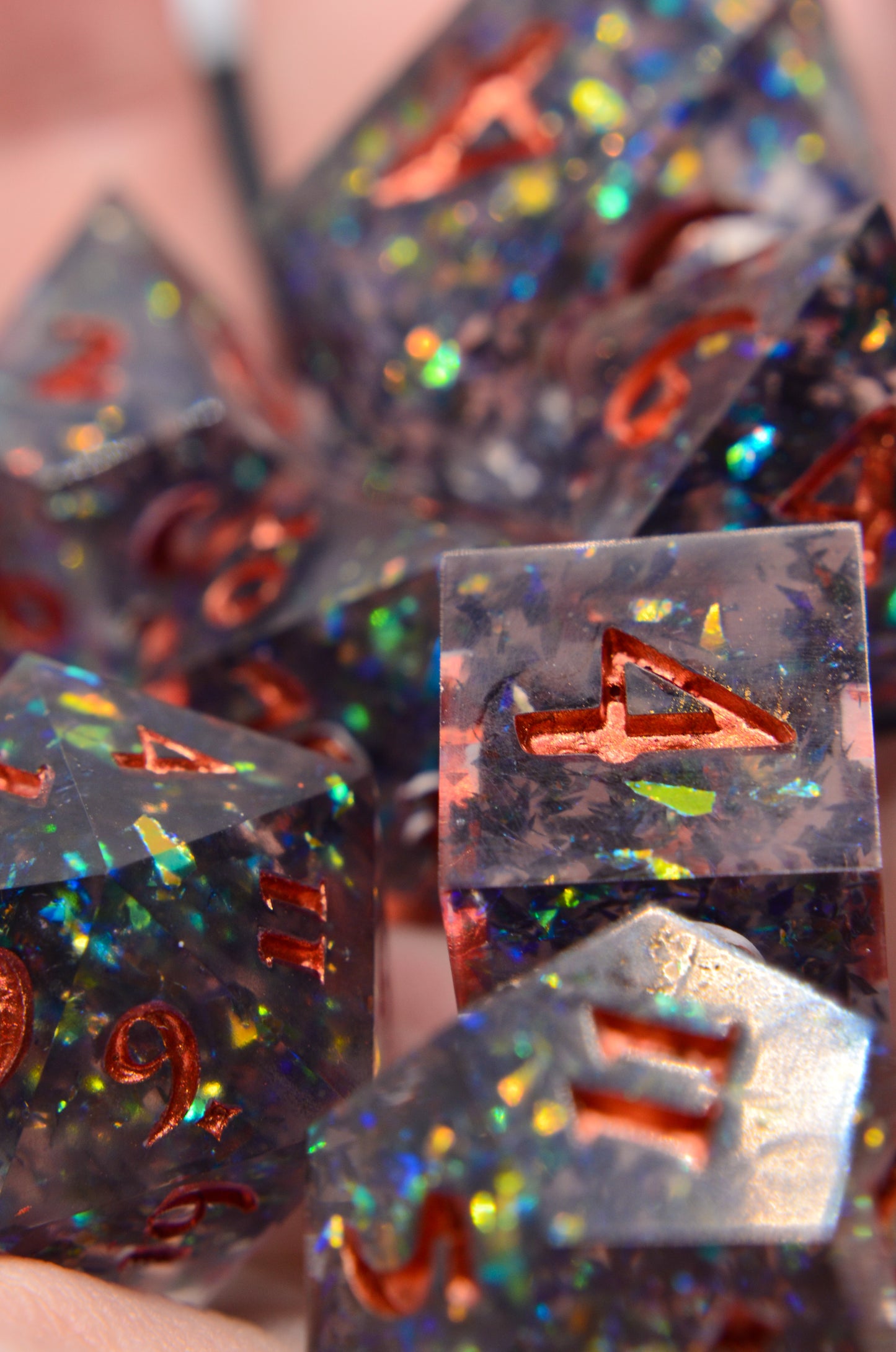 Transmute Rock 7 Piece Dice Set