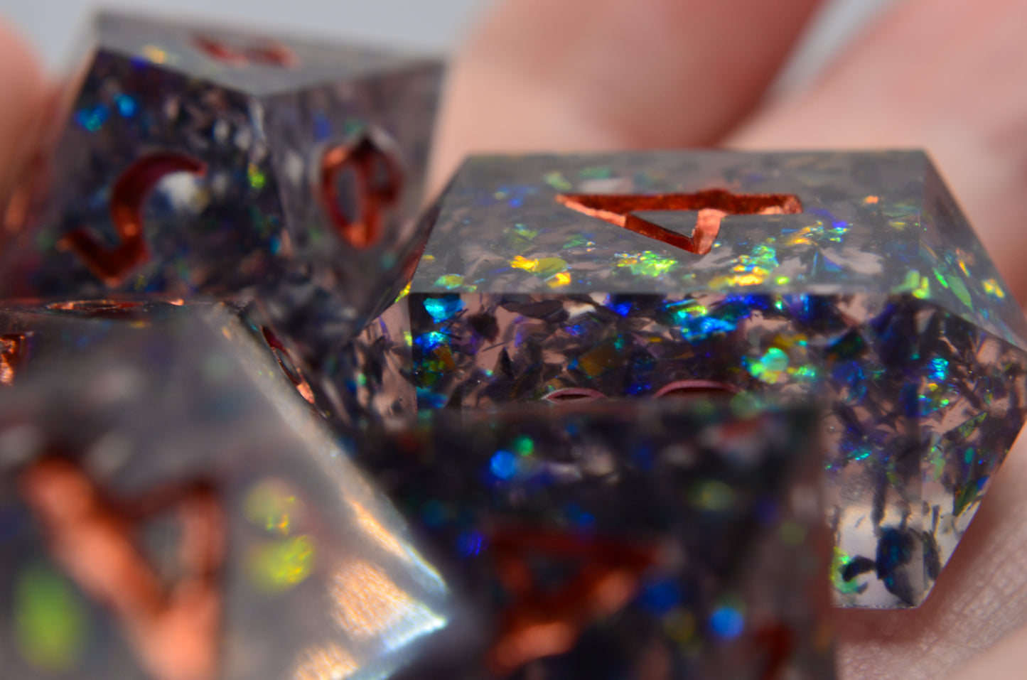 Transmute Rock 7 Piece Dice Set