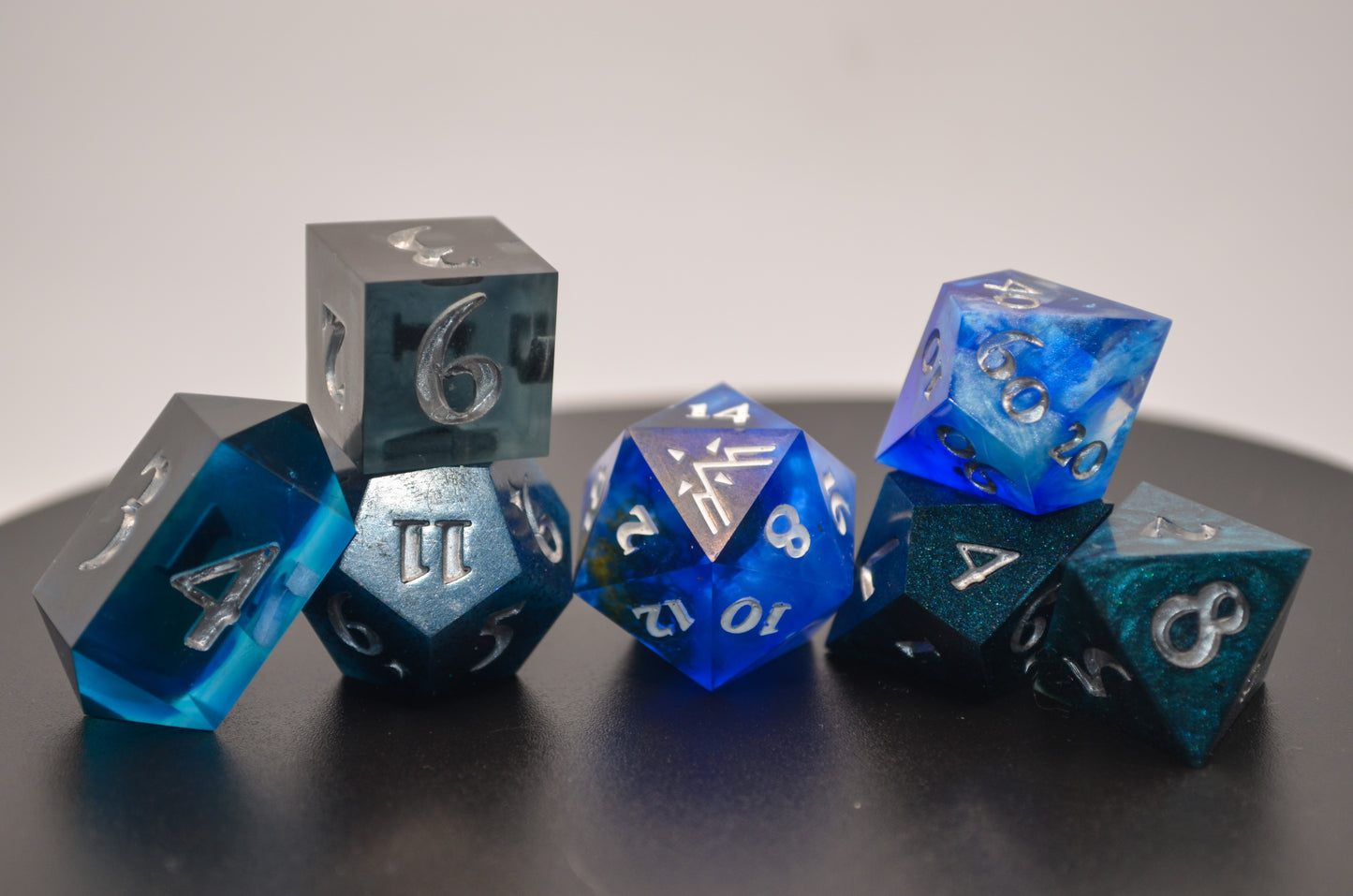 Tidal Wave 7 Piece Dice Set