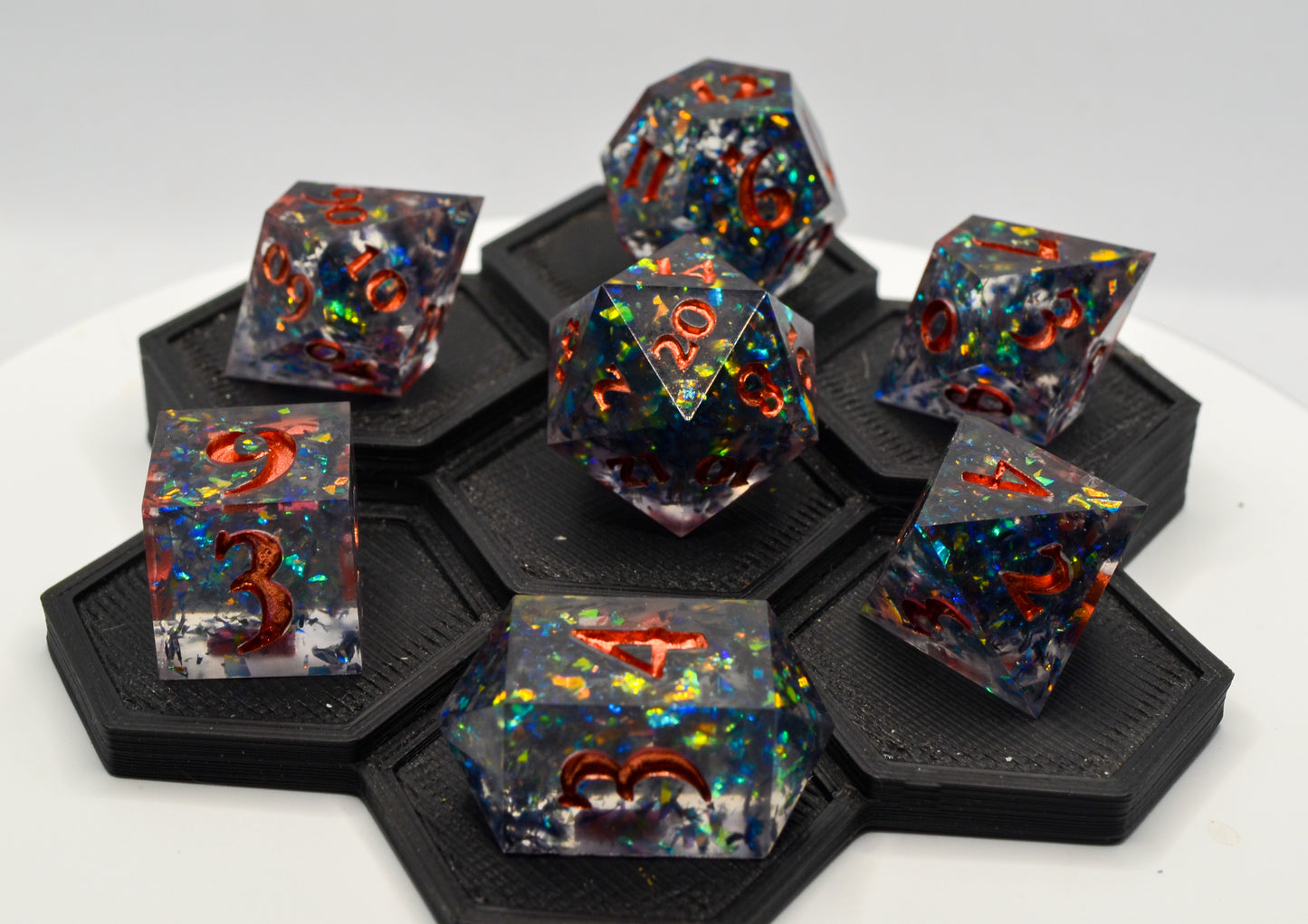 Transmute Rock 7 Piece Dice Set