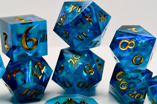 PREORDER "Fortune's Favor" 9 Piece Dice Set