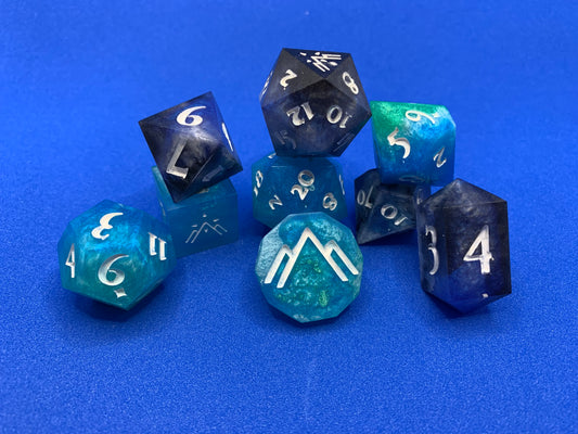PREORDER "Just Add Ninjas" 9 Piece Dice Set