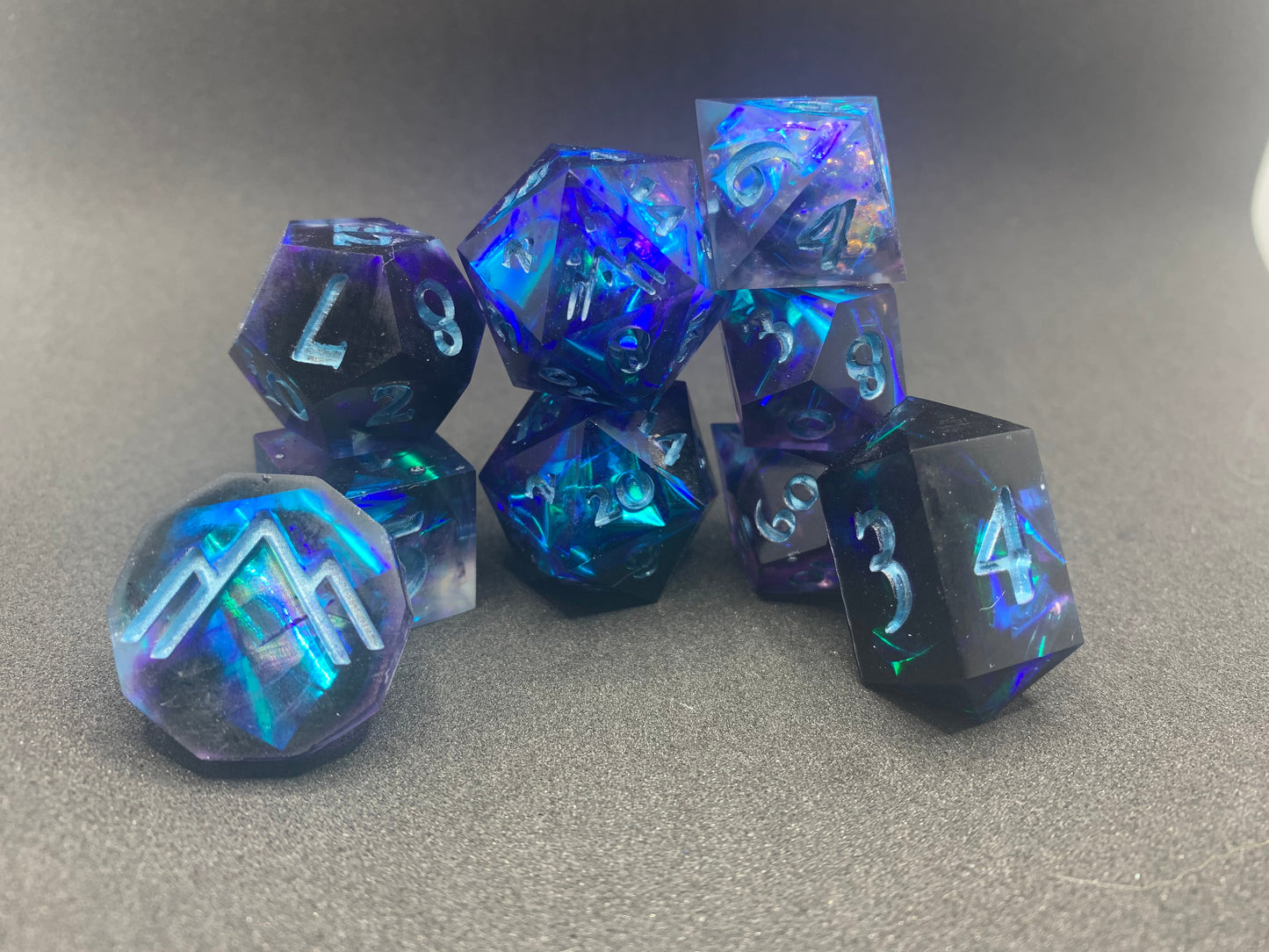 PREORDER "Dunamancy" 9 Piece Dice Set