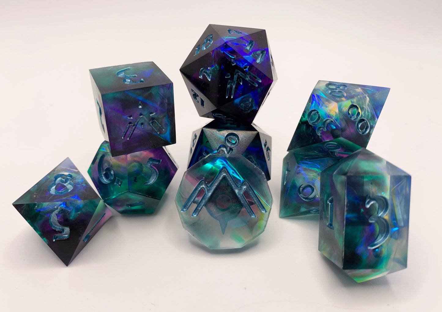 PREORDER "Dunamancy" 9 Piece Dice Set