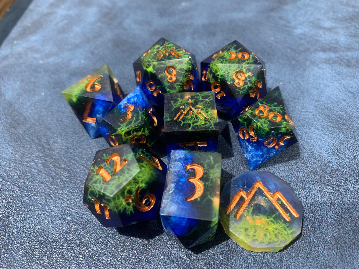 PREORDER “Open Sea" 9 Piece Dice Set