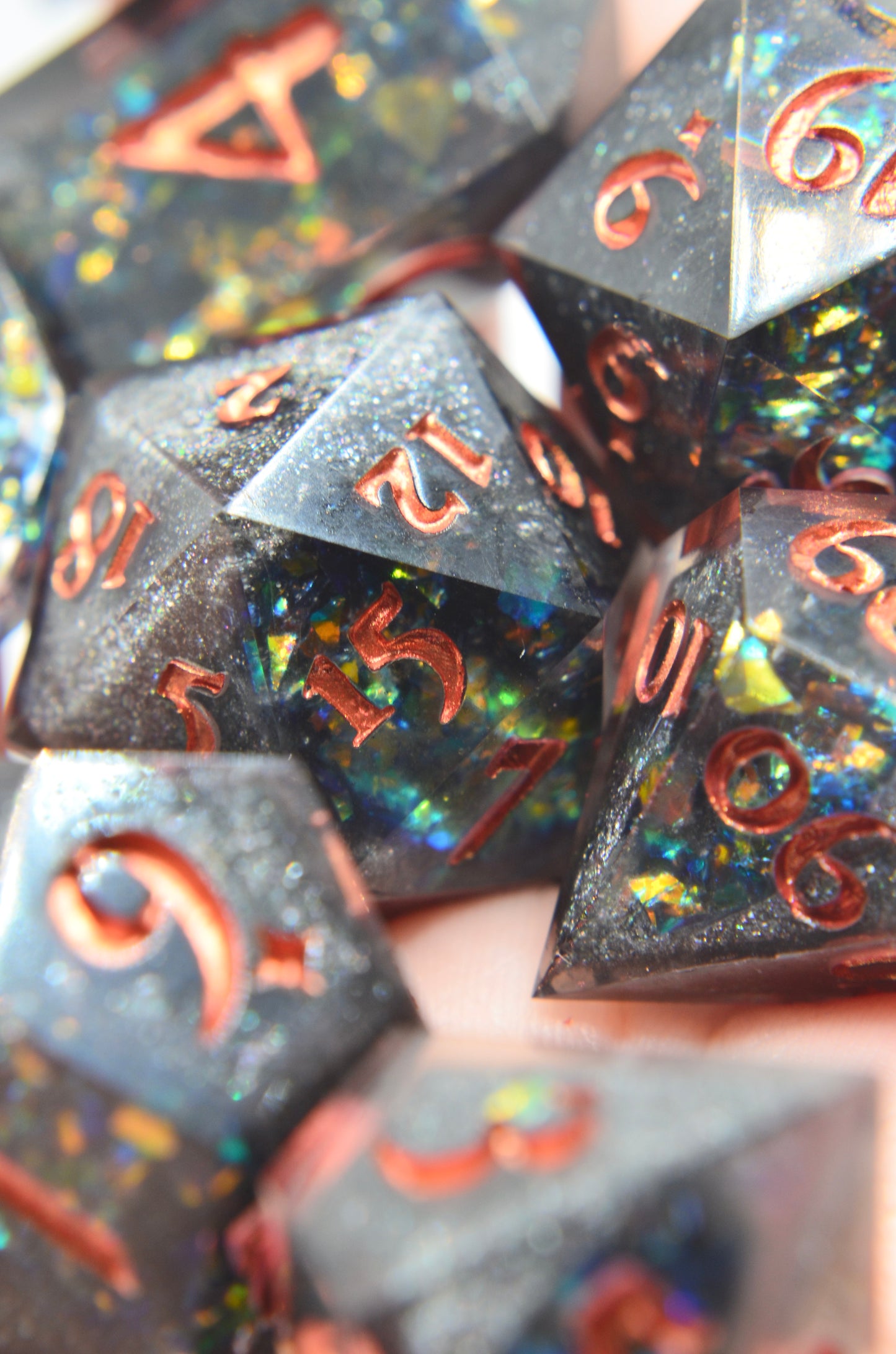 Meteor Swarm Full Dice Set