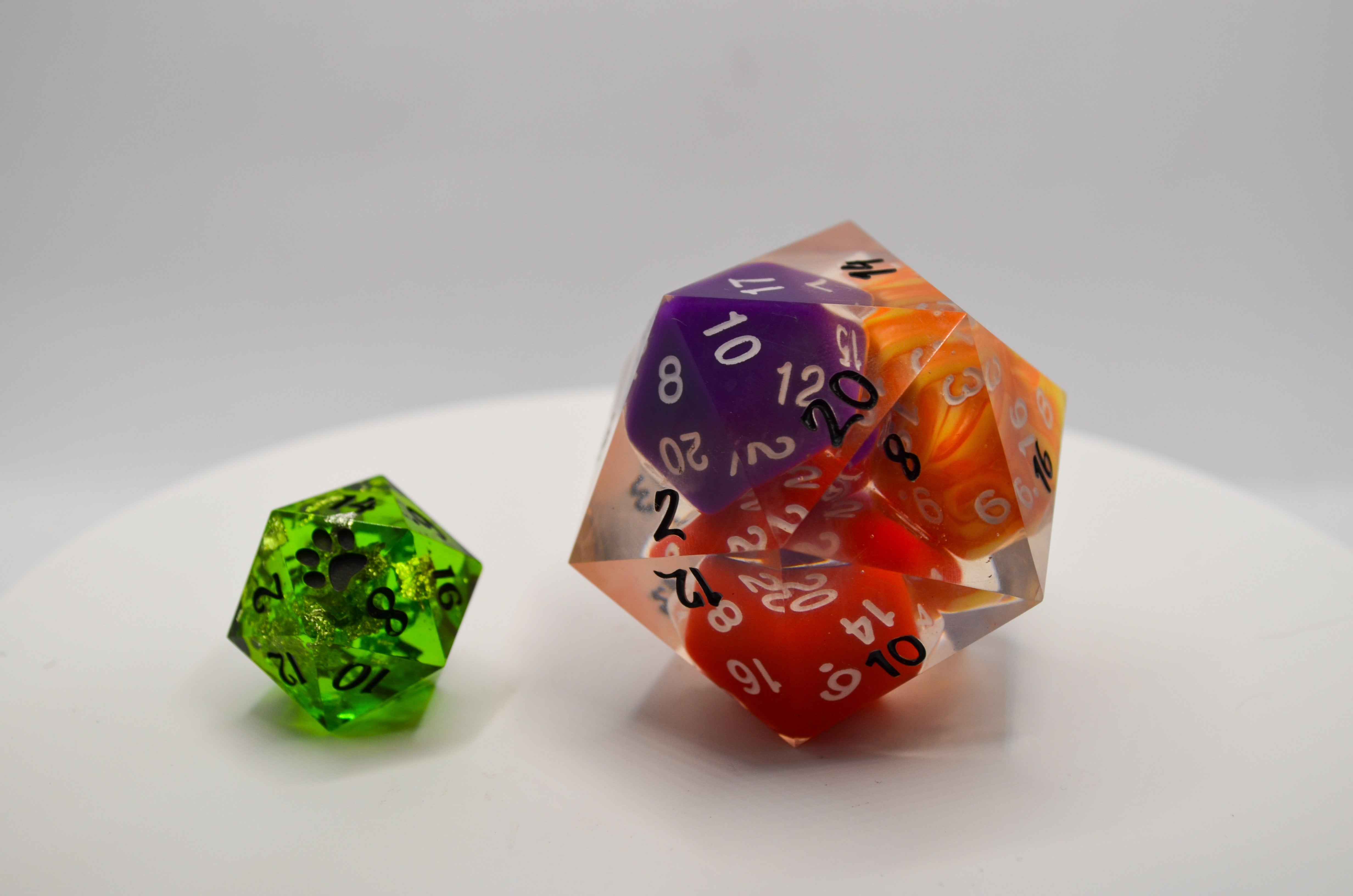 D20 of D20s 40 mm Huge D20 – Roll With Adventure
