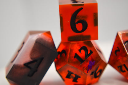 Hellish Rebuke 7 Piece Dice Set