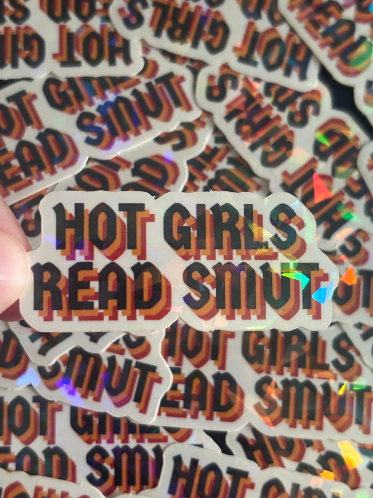 Hot Girls Read Smut Sticker