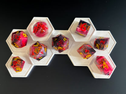 “NEEWW ACHIEVEMENT!!!" 9 Piece Dice Set