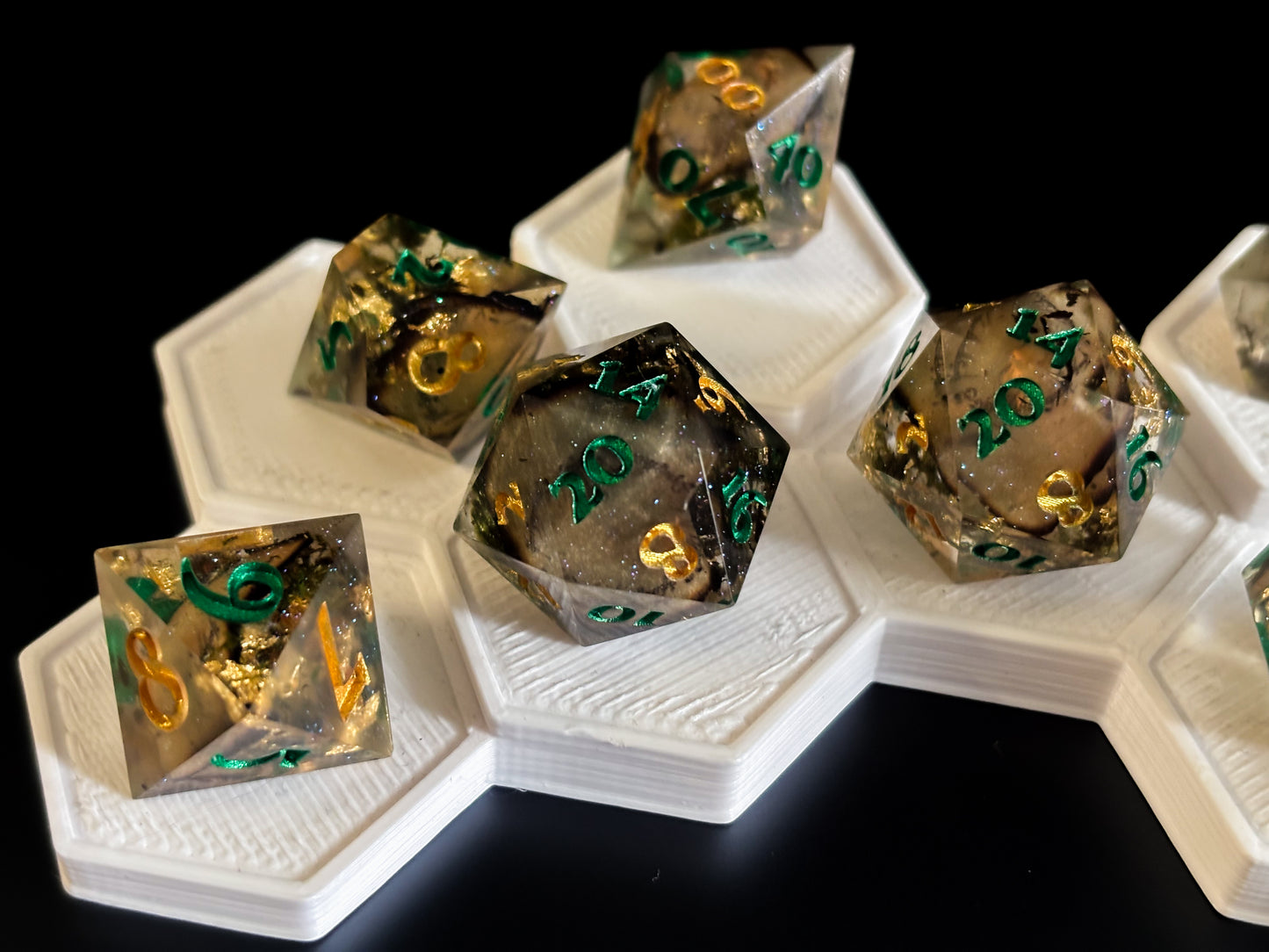 Fellowship" 9 Piece Dice Set