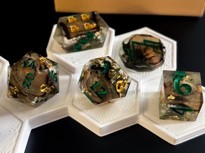 Fellowship" 9 Piece Dice Set