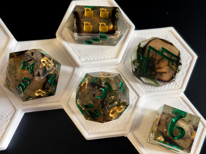 Fellowship" 9 Piece Dice Set