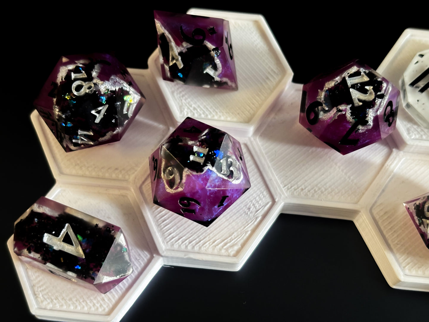 “Underdark" 9 Piece Dice Set