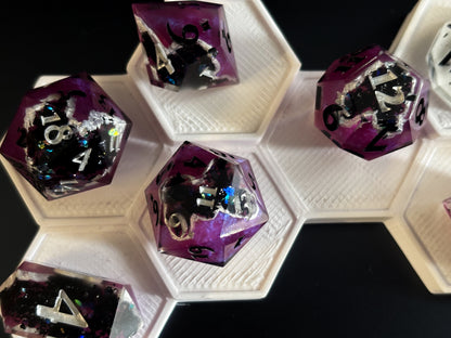 “Underdark" 9 Piece Dice Set