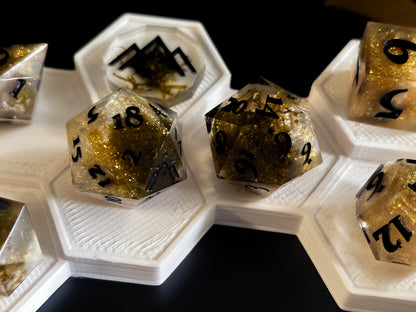 "Enchanted Forest" 9 Piece Dice Set