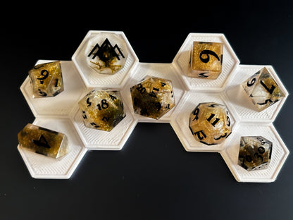 "Enchanted Forest" 9 Piece Dice Set