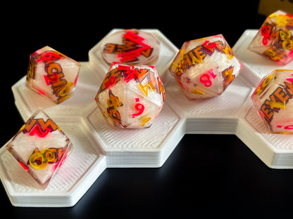 “NEEWW ACHIEVEMENT!!!" 9 Piece Dice Set