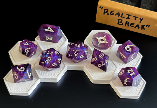 “Reality Break" 9 Piece Dice Set