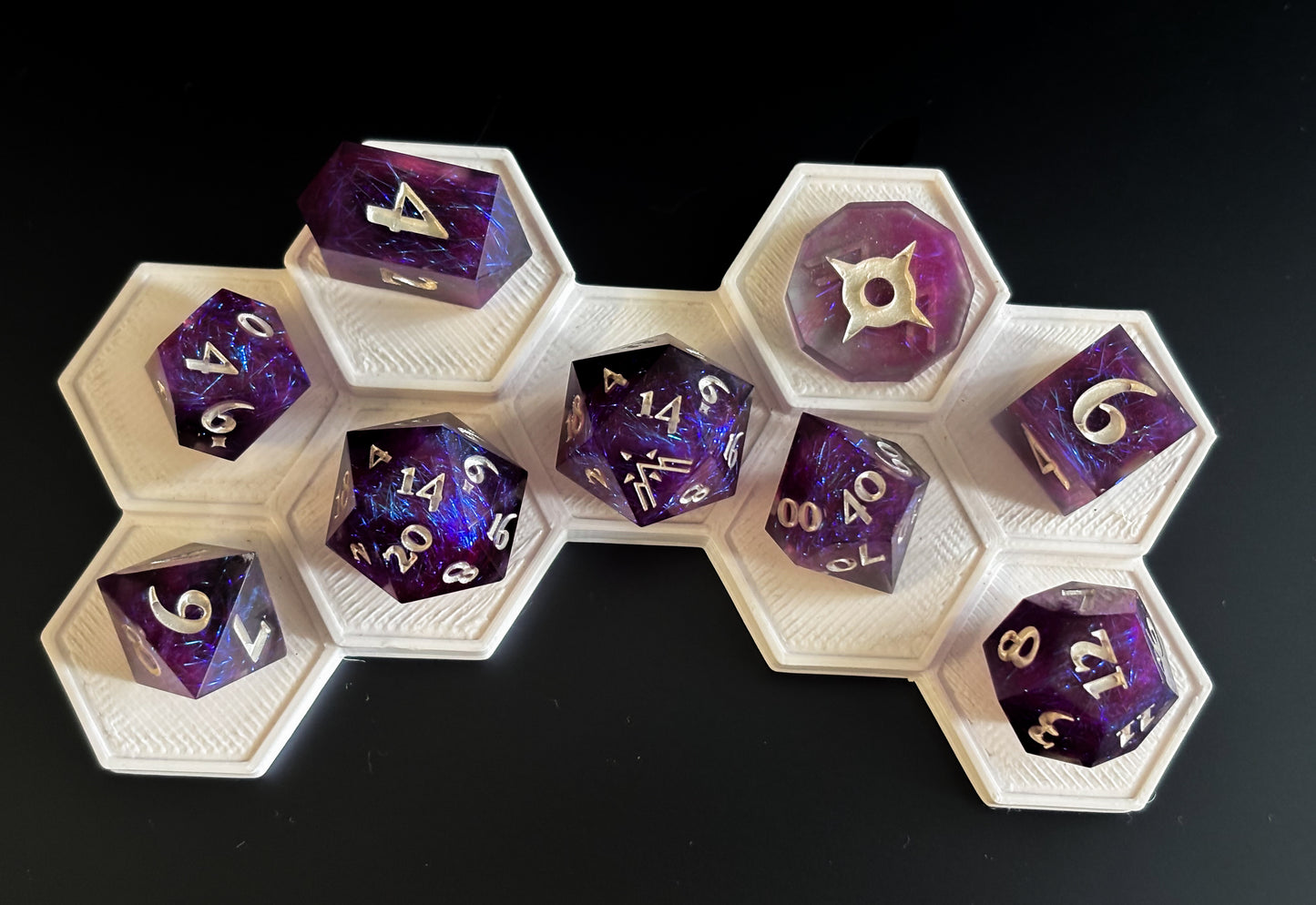 “Reality Break" 9 Piece Dice Set