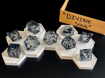 “Divine Soul" 9 Piece Dice Set