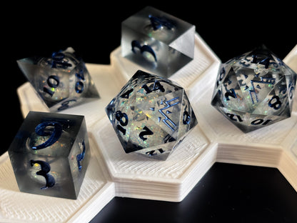 “Divine Soul" 9 Piece Dice Set