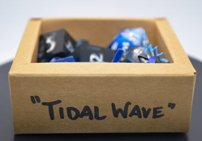 Tidal Wave 7 Piece Dice Set