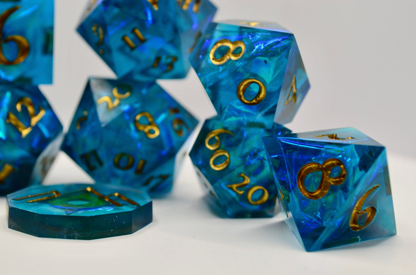 PREORDER "Fortune's Favor" 9 Piece Dice Set