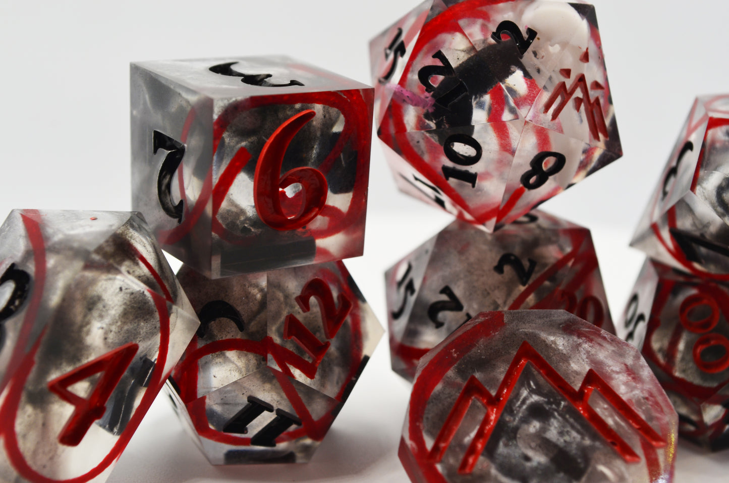 Preorder "Fun Scary" 9 Piece Dice Set