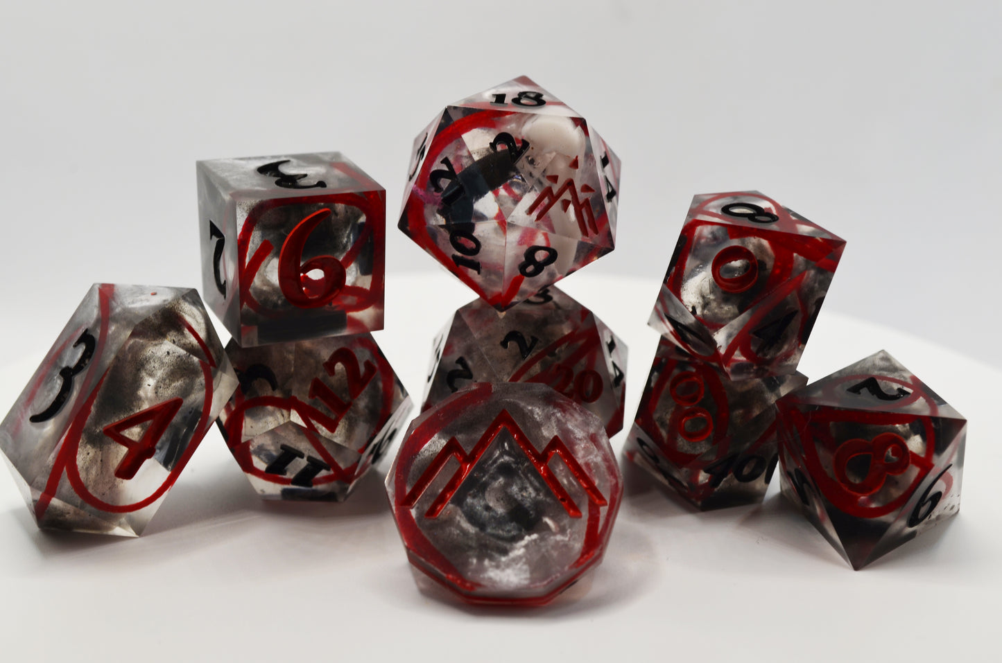 Preorder "Fun Scary" 9 Piece Dice Set