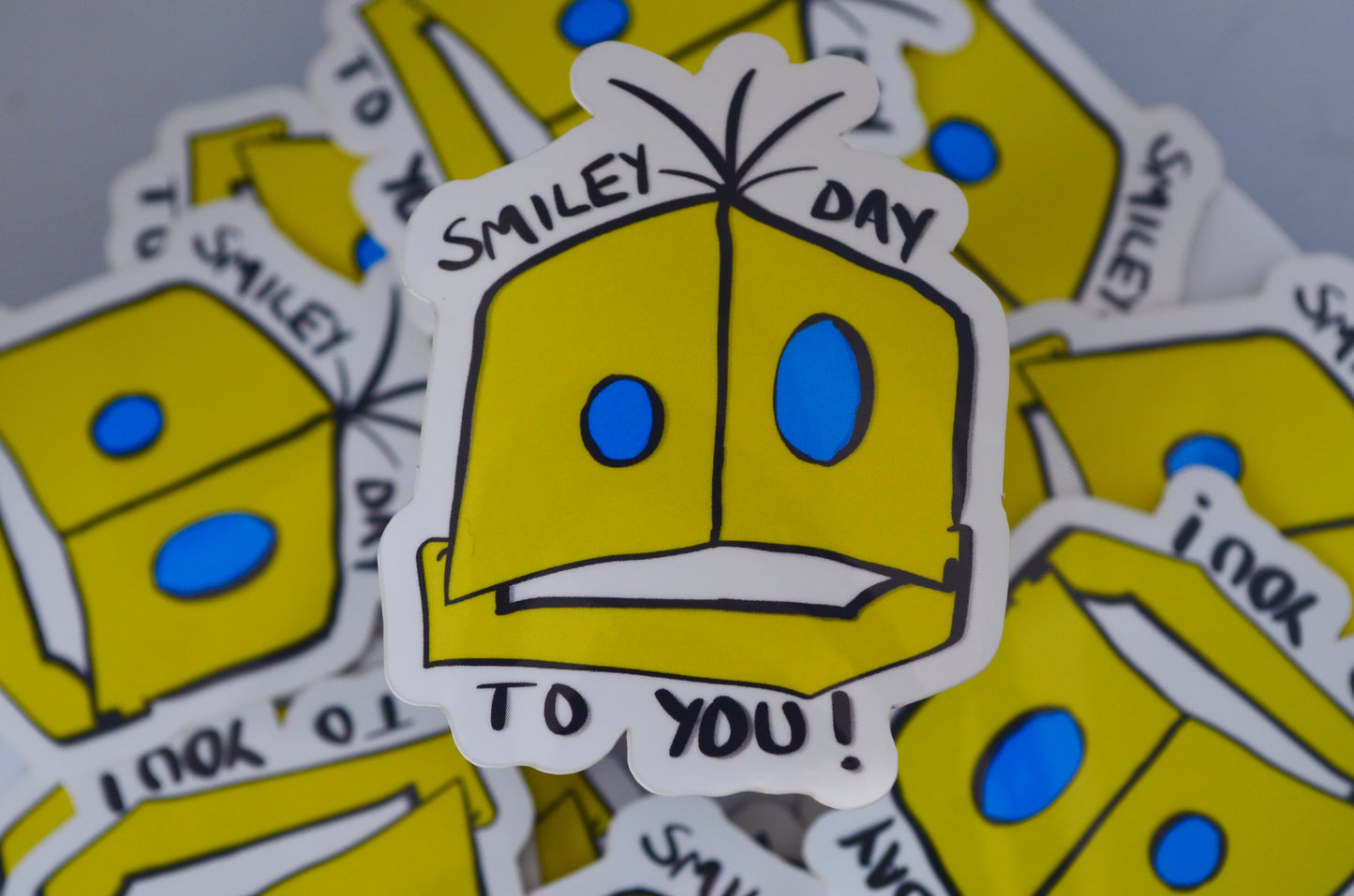 Smiley Day to You Sticker