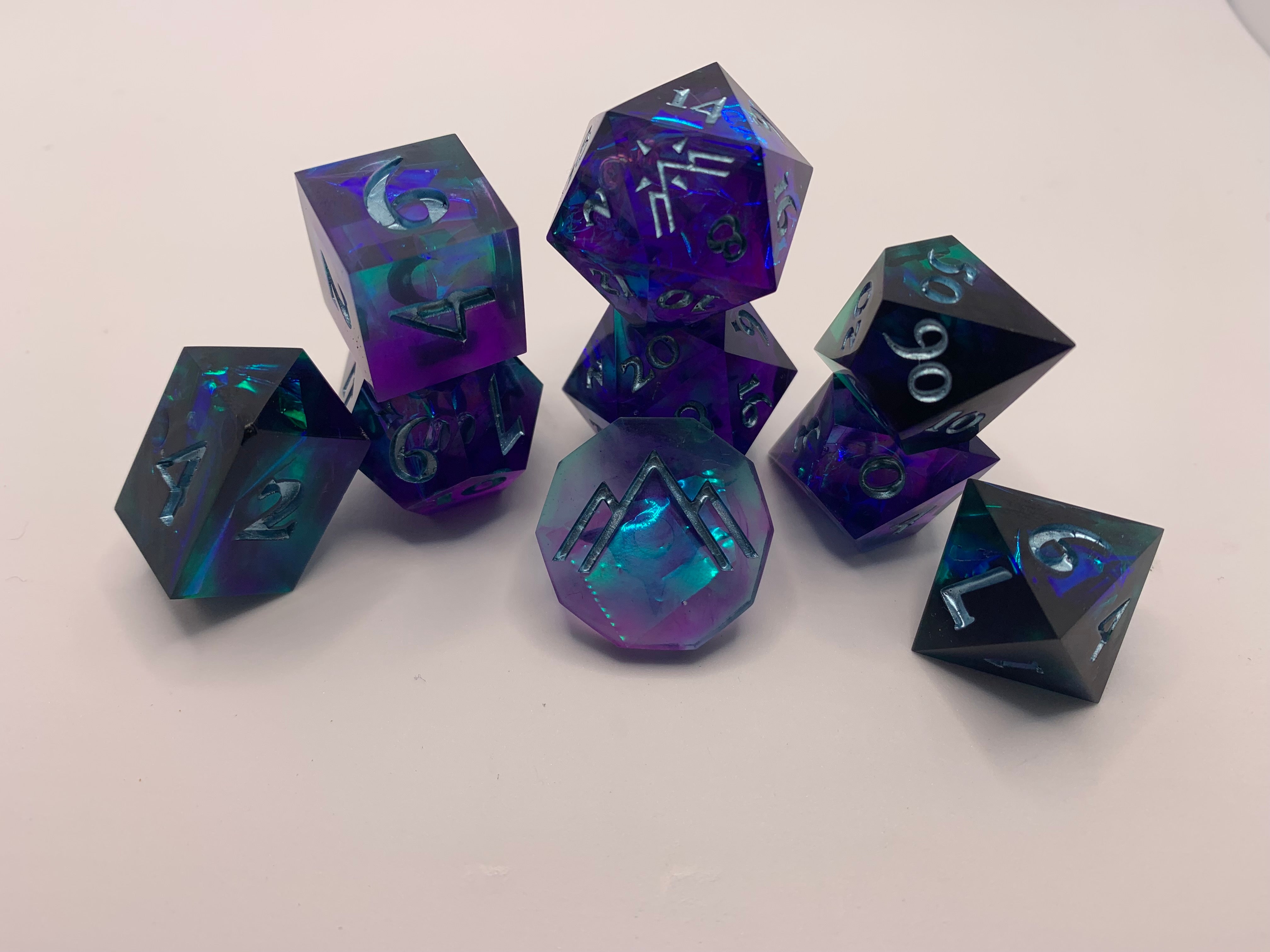 PREORDER "Dunamancy" 9 Piece Dice Set – Roll With Adventure